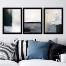 Wallity Cuadro Decorativo Enmarcado Multicolor (3 Piezas)